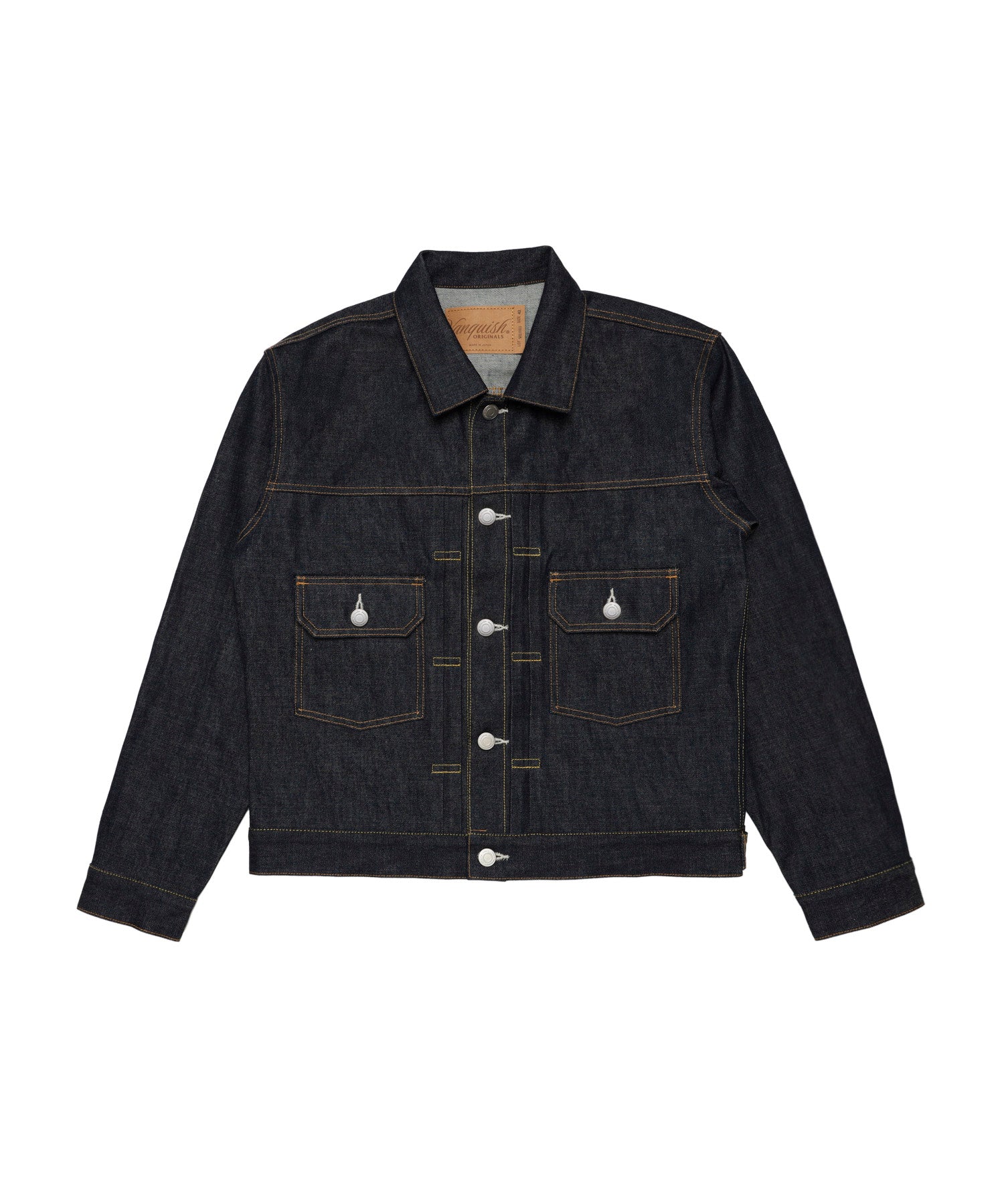 TYPEⅡ RIGID DENIM TRUCKER JACKET – Vanquish ORIGINALS