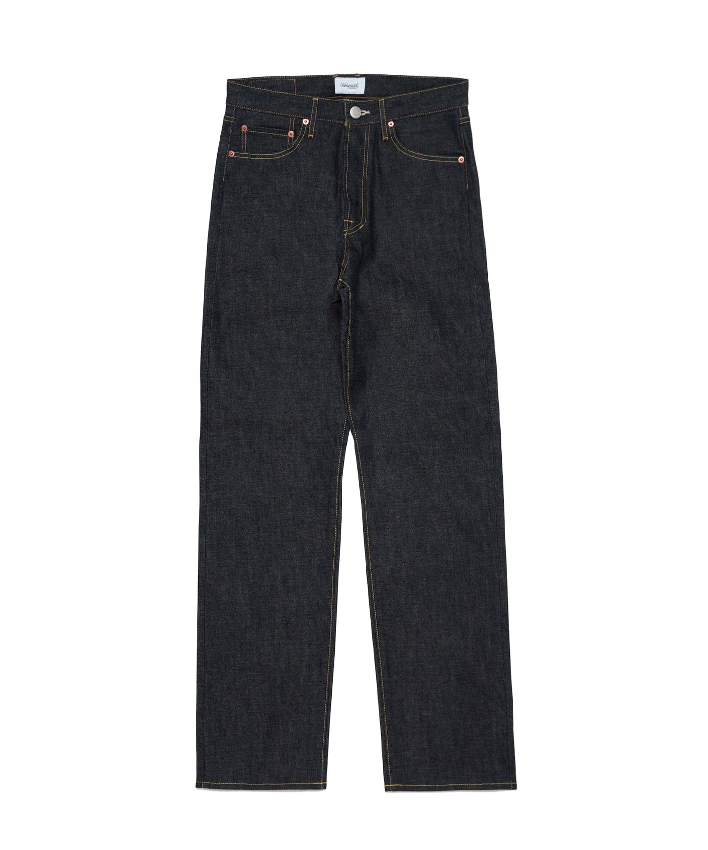 RIGID DENIM REGULAR STRAIGHT JEANS
