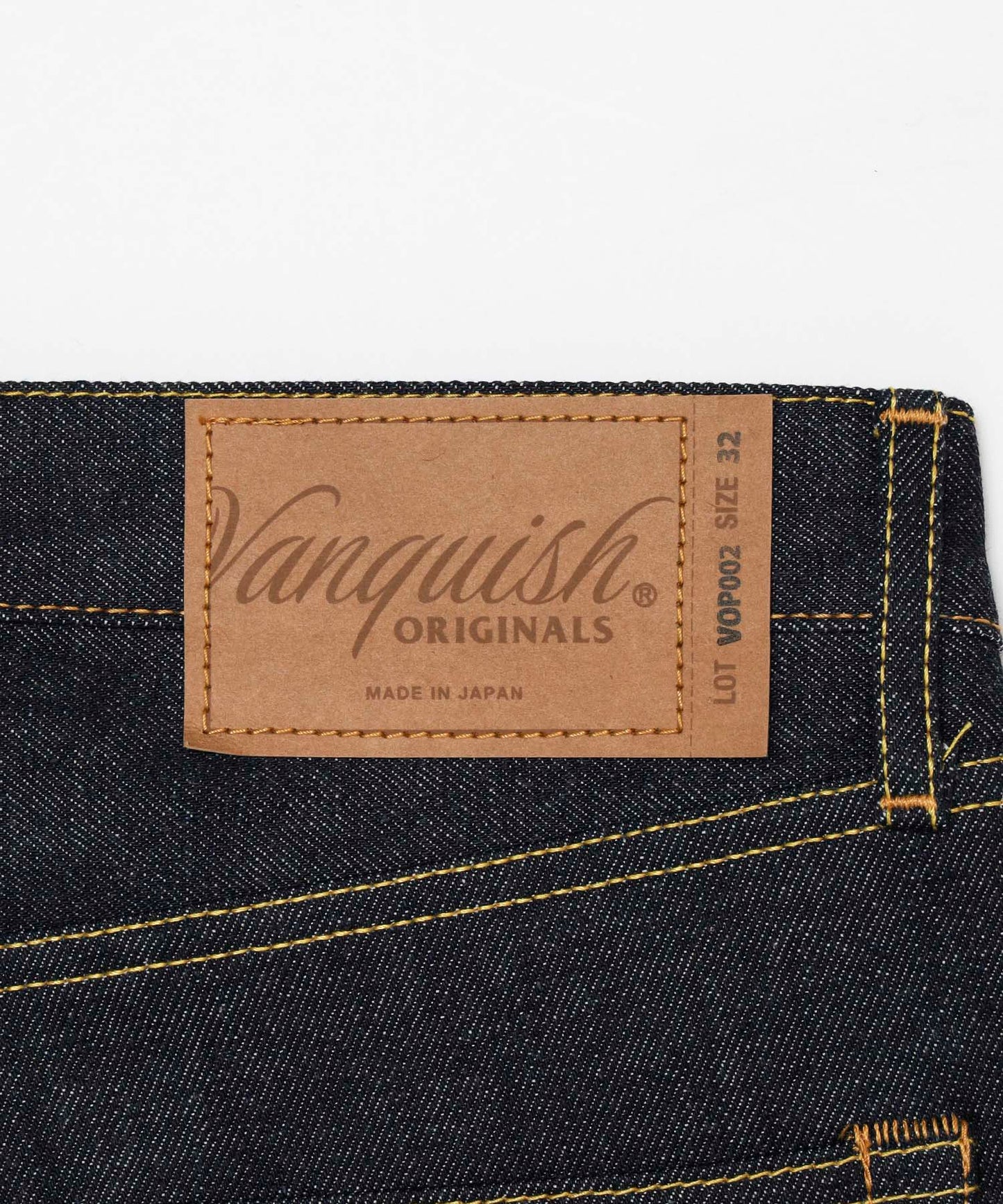 RIGID DENIM REGULAR STRAIGHT JEANS