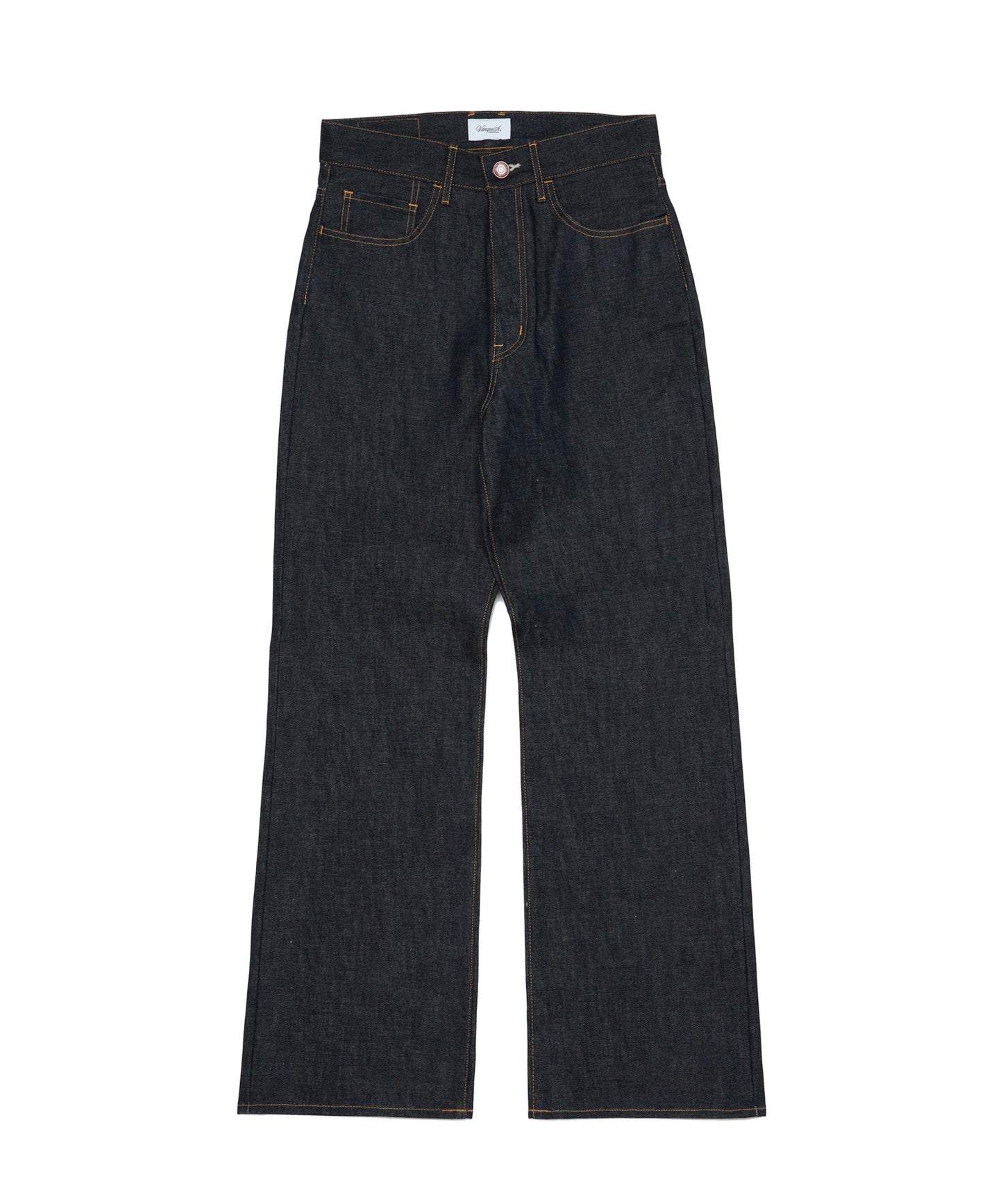 RIGID DENIM BOOTS CUT JEANS