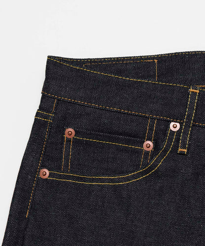 RIGID DENIM REGULAR STRAIGHT JEANS