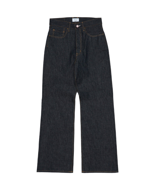 RIGID DENIM BOOTS CUT JEANS