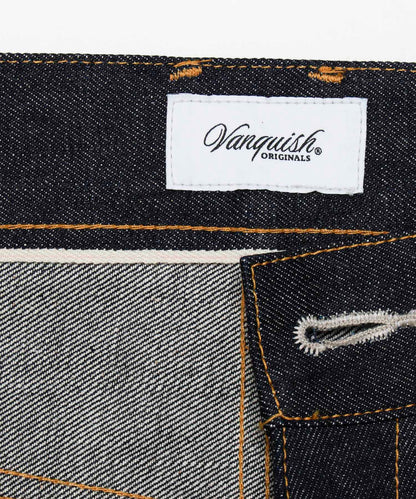 RIGID DENIM BOOTS CUT JEANS