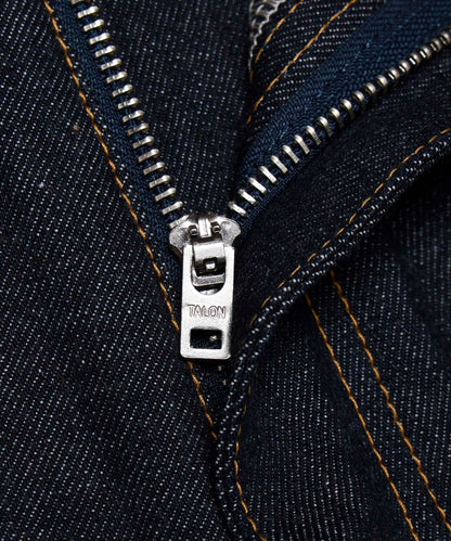 RIGID DENIM BOOTS CUT JEANS