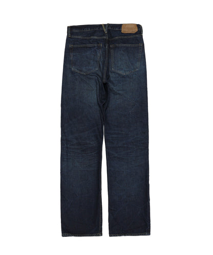 CLASSIC DENIM WIDE STRAIGHT JEANS