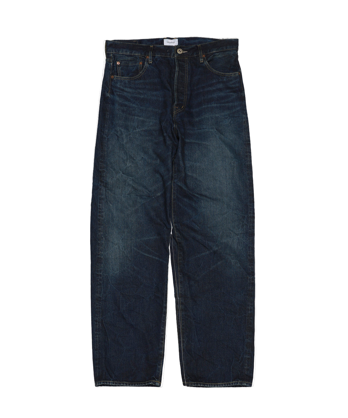 CLASSIC DENIM WIDE STRAIGHT JEANS