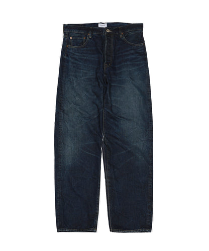 CLASSIC DENIM WIDE STRAIGHT JEANS